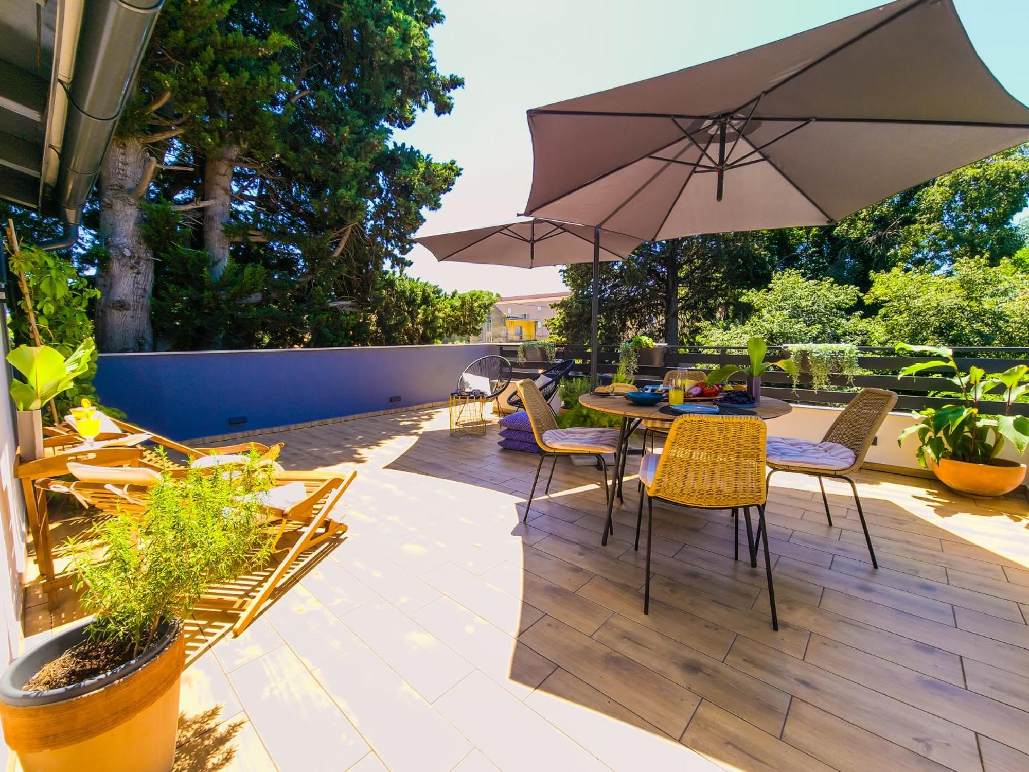 Residence ǁ Corino Biograd Na Moru Luaran gambar