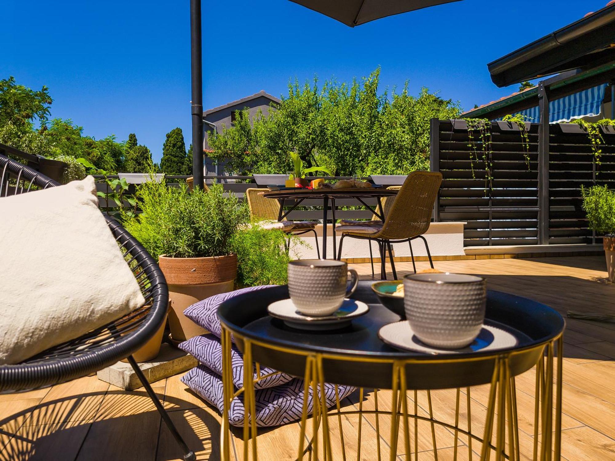 Residence ǁ Corino Biograd Na Moru Luaran gambar